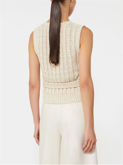 Linen vest MAX MARA | 2611351012600MXMCALIBRI001